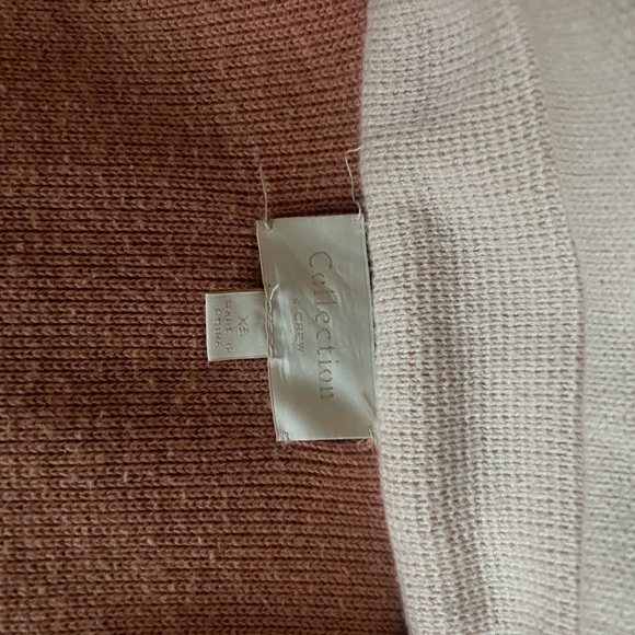 J.Crew collection double breasted sweater, jacket, coat, oversized Xs small pink - Picture 12 of 14